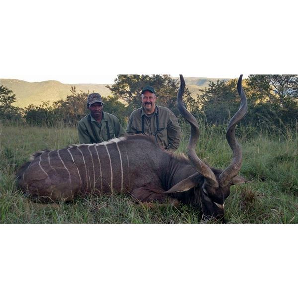 Mankazana Safari donates a 10-day hunt South Africa's Eastern Cape for 1 or 2 hunters Value$7,450.