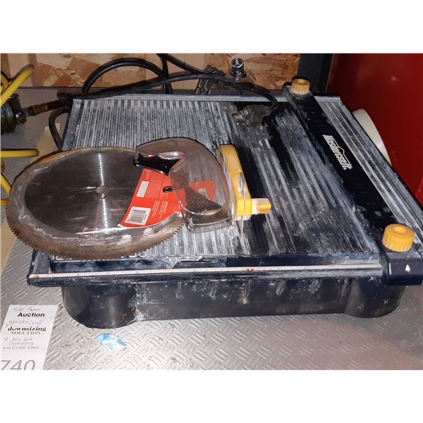 Mastercraft Tile saw