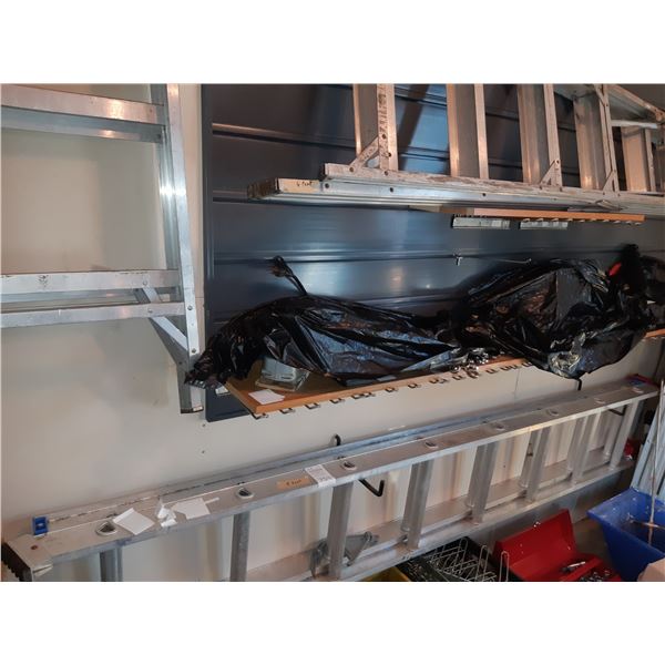 Extension ladder and Step Ladder