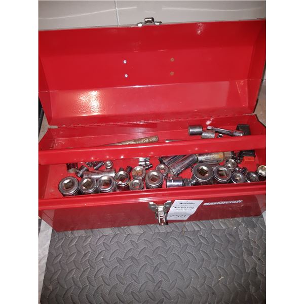 Mastercraft Tool Box & Sockets Cat A