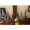 Image 3 : COLLECTION OF NEW  YORK SKY SCRAPERS (SOME LIGHTED) & EIFFEL TOWER (13 PCS)