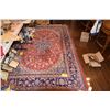 Image 2 : HAND KNOTTED WOOL RUG (112" X 74")