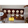 Image 1 : COLLECTION OF CLOCKS & METERS (3 PCS)