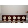 Image 2 : COLLECTION OF CLOCKS & METERS (3 PCS)