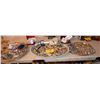 Image 1 : LARGE COLLECTION OF ASSORTED PINS, MEDALLIONS, KEY CHAINS, TIE TACKS/BARS, STICKER, ETC.