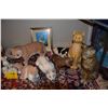 Image 3 : COLLECTION OF CAT STATUARY & WALL ART (20 PCS)
