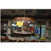 Image 2 : BUDWEISER CLYDESDALE TEAM CAROUSEL LIGHT, CA. 1960 (WORKING)