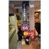 Image 1 : ROUTE 66 LIGHTED SIGN, NAPKIN HOLDER, SALT & PEPPER SHAKERS & LIGHT BULBS (4 PCS)