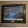Image 1 : FRAMED POSTER, "INDEPENDENCE"; BY JOHN STOBART