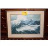 Image 1 : VINTAGE CARL EVERS FRAMED PRINT (28 1/2" X 31")
