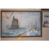 Image 1 : FRAMED OOC SAIL BOAT RACE; CHARLES R. FERGUSON