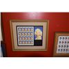 Image 3 : FRAMED "LEGENDS OF HOLLYWOOD" COLLECTOR'S STAMPS (15 PCS)