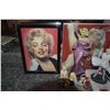 Image 3 : MARILYN MONROE FIGURINES, RECORDS, MAGAZINES, LICENSE PLATE & CALENDARS (22 PCS)