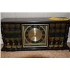 Image 2 : WOOD JEWELRY BOXES (13" X 6 14" X 10 1/2" H & 8 1/4" X 8" X 14"H) & "HISTORY OF THE WORLD" CLOCK (15
