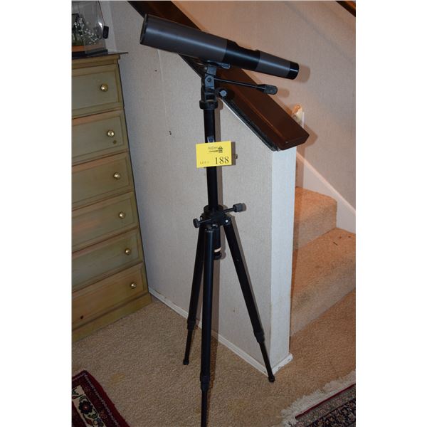 TELEMASTER TELESCOPE, MODEL #841 ON TRIPOD