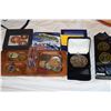 Image 1 : MILITARY MEDALLIONS, TIES, ETC. (30 PCS)