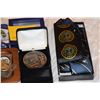 Image 3 : MILITARY MEDALLIONS, TIES, ETC. (30 PCS)