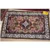 Image 1 : WOOL RUG (24 1/2" X 38 1/2")