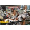 Image 3 : COLLECTION OF CAT FIGURINES (59 PCS)