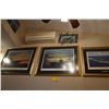 Image 1 : FRAMED PRINTS OF AIRCRAFT CARRIERS (4 PCS)
