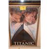 Image 1 : FRAMED TITANIC MOVIE POSTER (25 1/2" X 36")