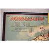 Image 2 : FRENCH LINE: FRAMED ORIGINAL VINTAGE ADVERTISING POSTER, SS NORMANDIE (19" X 12")