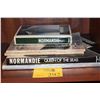 Image 1 : COLLECTION OF BOOKS: NORMANDIE: QUEEN OF THE SEAS, NEW YORK, VENDOME PRESS, 1985, PICTURE HISTORY OF