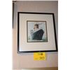 Image 1 : FRAMED COLOR PRINT, "NORMANDIE" (13 3/4" X 14 1/2"