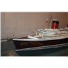 Image 4 : SCALE MODEL: SS NORMANDIE IN PLEXIGLASS CASE (16" X 60" X 18"), MADE BY NOTED MODEL MAKER BOB BRACCI