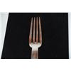 Image 3 : NORMANDIE: SILVER PLATED DINNER FORK CREATED BY PUIFORCAT FOR THE DELUXE SUITES SERVICE W/THE HANDLE