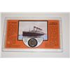 Image 8 : TITANIC MEMORABILE: 1 OZ FINISHED W/0.999 GOLD & ACRYLIC CASE, APRIL 15, 1912, SOMALIA 25 SHILLINGS 