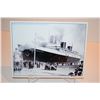 Image 11 : MATTED & WRAPPED PHOTO RELATED TO NORMANDIE & MATTED PHOTOS OF SS. NORMANDIE (39 PCS)