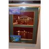 Image 3 : COLLECTION OF FRAMED PHOTOS & CUNARD SIGNAGE (3 PCS)