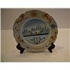 Image 6 : NORMANDIE COLLECTION: HAVILAND LIMOGES PLATE-"1935 NORMANDIE 1939", (9 3/4"), MECCANO DINKY NORMANDI