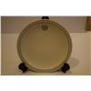 Image 1 : NORMANDIE: CHINA PLATE BY HAVILAND, LIMOGES DESIGNED EXPRESSLY FOR THE DELUXE SUITES BY SUZANNE LALI