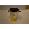 Image 1 : NORMANDIE: SILVERPLATED 1ST CLASS CHAMPAGNE COOLER BY CHRISTOFLE W/LARGE HOUSE LOGO ON THE SIDE & HE