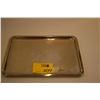Image 1 : NORMANDIE: SILVER PLATED TRAY BY CHRISTOFLE W/LARGE HOUSE LOGO IN THE CENTER (FEW SMALL DENTS) (16 1
