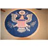 Image 2 : UNITED STATES GREAT SEAL WOOL RUG (5' D)