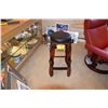 Image 1 : WOOD BAR STOOL W/PROPELLER STYLE LEGS (39" TALL)