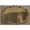 Image 2 : GARRARD & CO. STERLING SILVER TRAY, ENGRAVED W/NAMES & QUEEN ELIZABETH 2 MAIDEN AROUND THE WOLD VOYA
