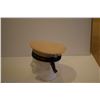 Image 2 : QUEEN MARY: SAILOR'S HAT W/HER NAME WOVEN IN GOLD & QUEEN MARY 2 MODEL ON WOOD BASE (2 PCS)