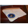 Image 2 : MODEL OF THE USS RONALD REAGAN (CVN-76) MOUNTED ON WOOD BASE IN PLEXI GLASS CASE (34 1/2L X 12 1/2" 