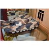 Image 2 : FRANKLIN MINT PRECISION MODELS, M1 A1 ABRAMS TANK, FRANKLIN MINT, HUMVEE & LASER ETCHED GLASS BLOCK 