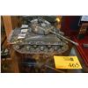Image 2 : DANBURY MINT WWII JEEP REPLICA, M4 A3 MED TANK (76), FRANKLIN MINT & SMALL TOY BANKS (7 PCS)