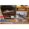 Image 1 : MIXED LOT-SS UNITED STATES: FRAMED PRINTS, ASHTRAYS (4), ROLLING TOY SHIPS (2) & EPHEMERA, ETC.