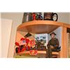 Image 2 : 6 SHELVES OF MARINE STATUES, TRAINING FIGURES & FRAMED PRINT, SIGNED