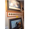 Image 1 : FRAMED PRINTS & MEDALLIONS: BATTLESHIPS OF PEARL HARBOR (35 1/2" X 27", 33 1/2" X 6 1/2" & 29" X 25"