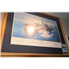 Image 2 : FRAMED PRINTS & MEDALLIONS: BATTLESHIPS OF PEARL HARBOR (35 1/2" X 27", 33 1/2" X 6 1/2" & 29" X 25"