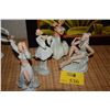 Image 1 : GERMAN PORCELAIN FIGURINES, "DANCERS"; SHAWBACH KUNST (3 PCS)