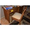 Image 1 : WICKER DESK W/CHAIR (2 PCS)